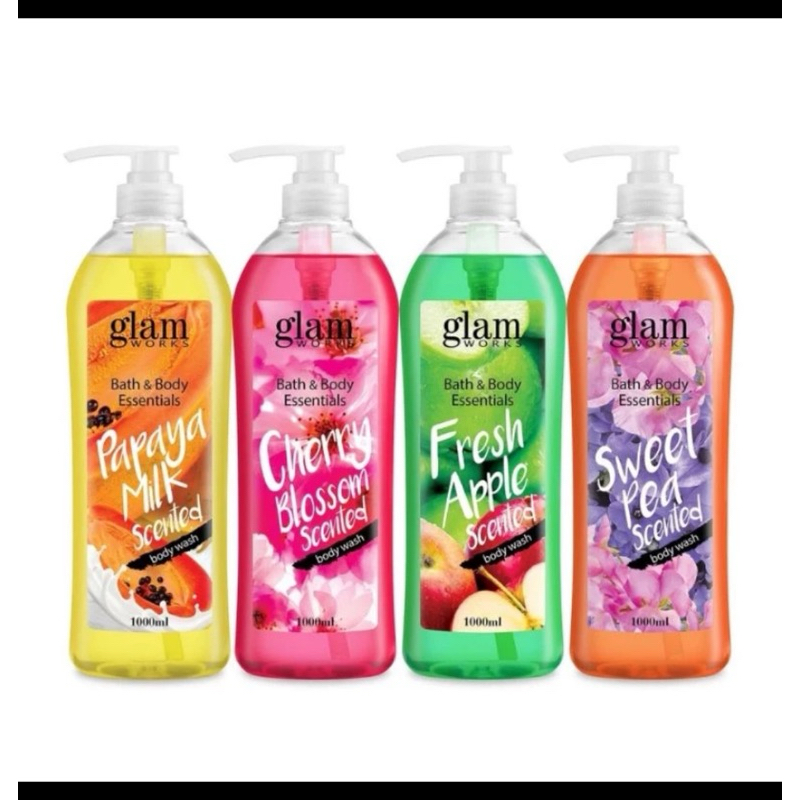 Glamworks body wash 1000ml | Shopee Philippines