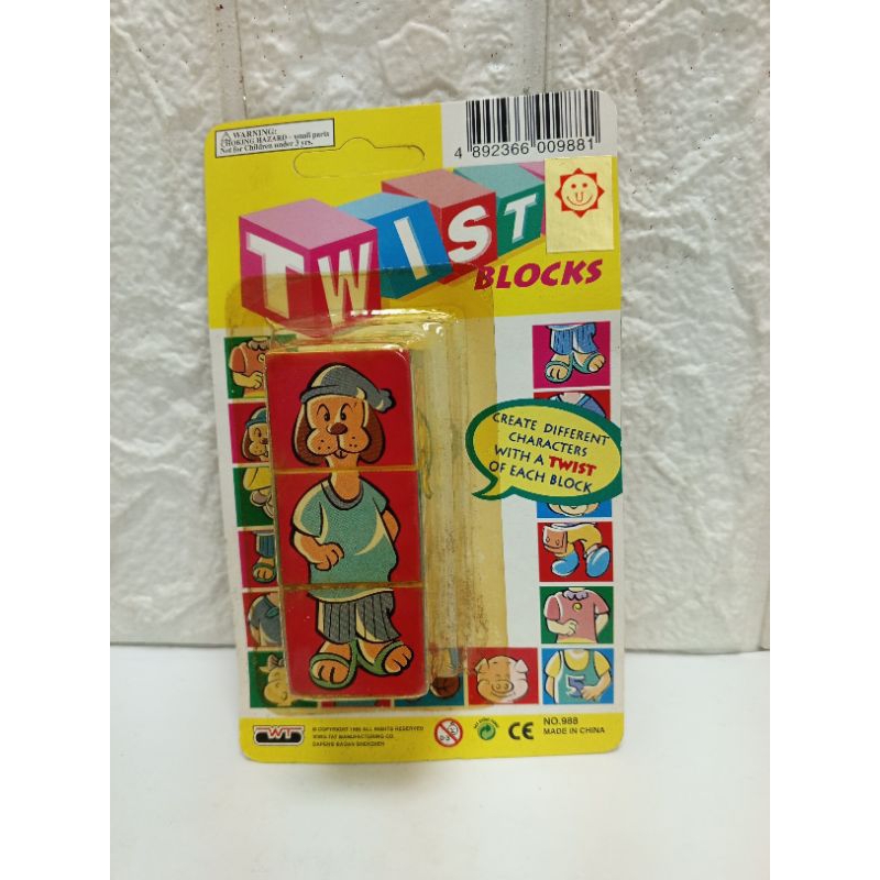 Twist Block toy create different character | Shopee Philippines
