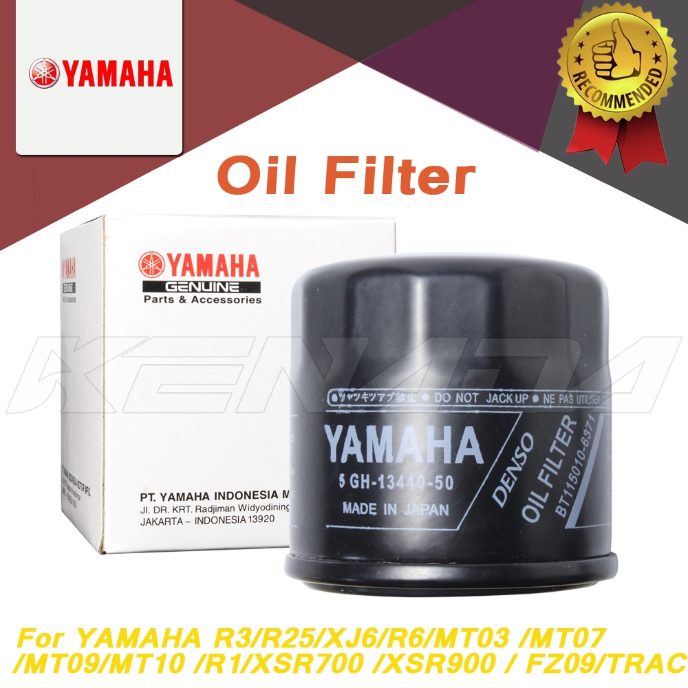 ORIGINAL Oil Filter Fit For YAMAHA R3/R25/XJ6/R6/MT03 /MT07/MT09/MT10 /R1/XSR700 /XSR900 / FZ09