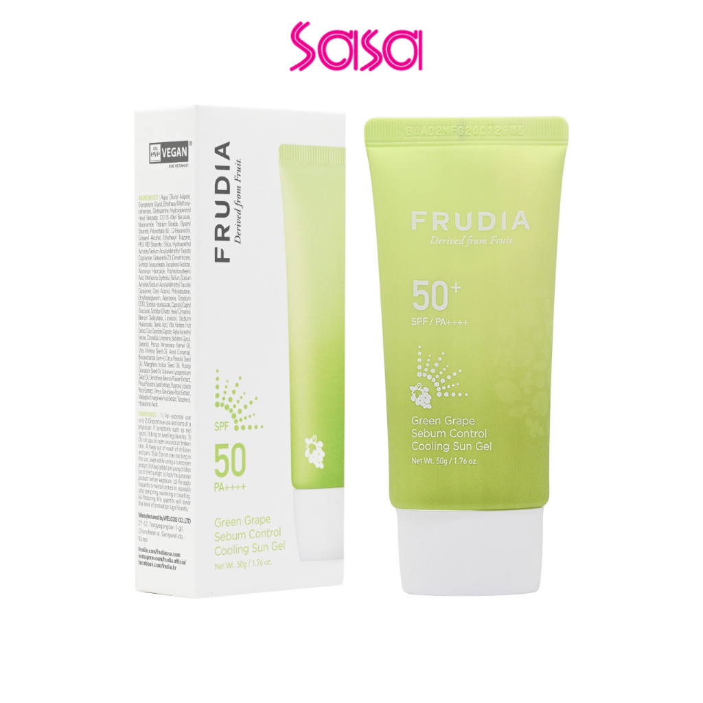 Frudia Green Grape Sebum Control Cooling Sun Gel (50g) Shopee Philippines