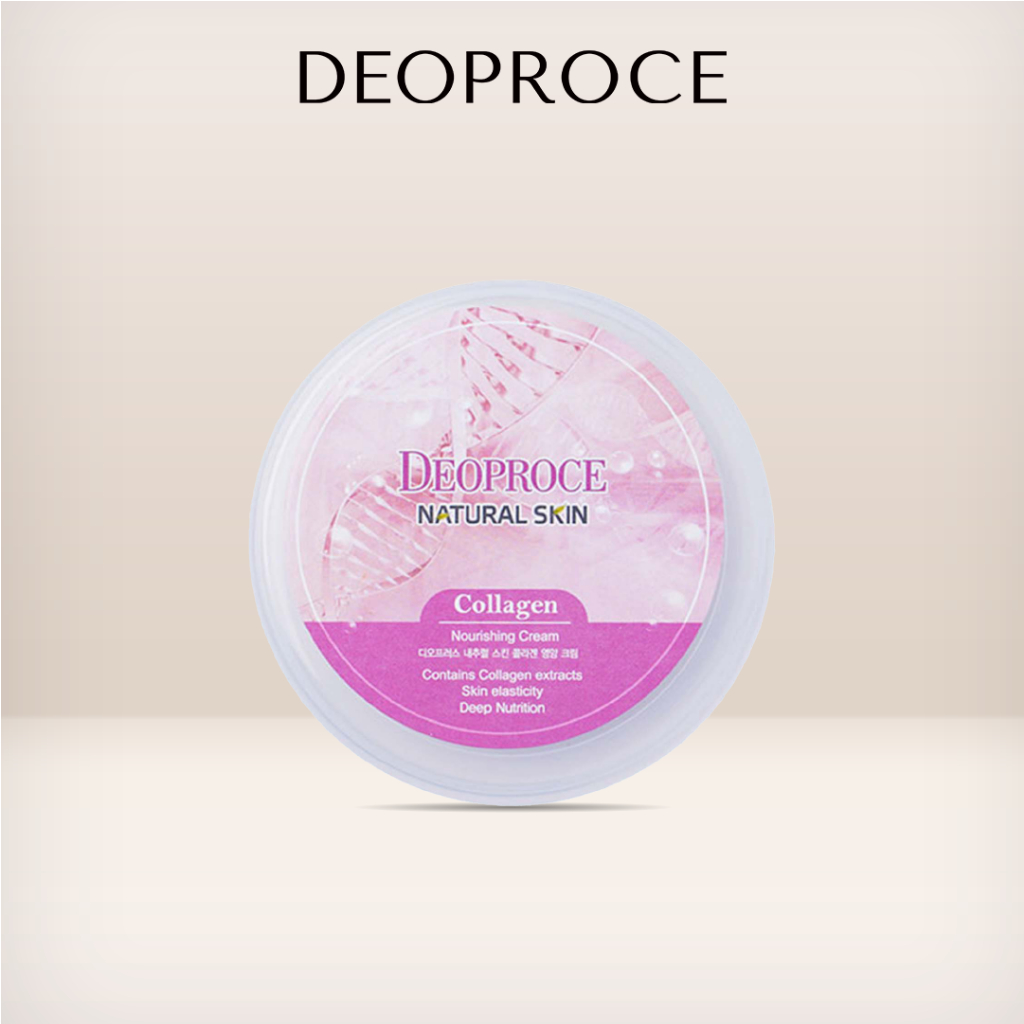 Deoproce Natural Skin Collagen Nourishing Cream 100g | Shopee Philippines