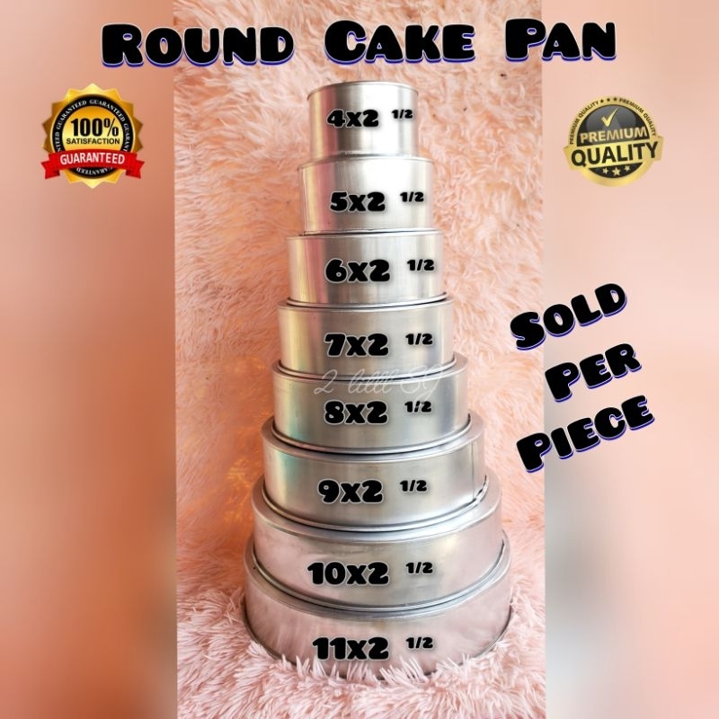 Round Cake Pan ½ inches height (sold per piece) Shopee Philippines