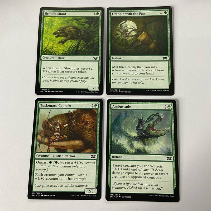 BRINDLE SHOAT GRAPPLE WITH THE PAST TUSKGUARD CAPTAIN AMBUSCADE | 2X2 ...