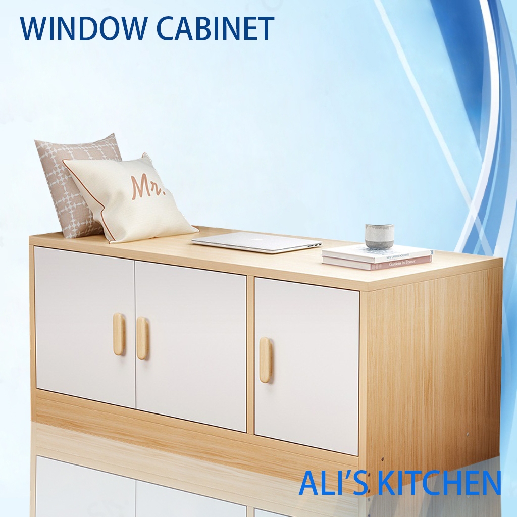60/90cm windowsill cabinet flooring cabinet storage cabinet balcony ...