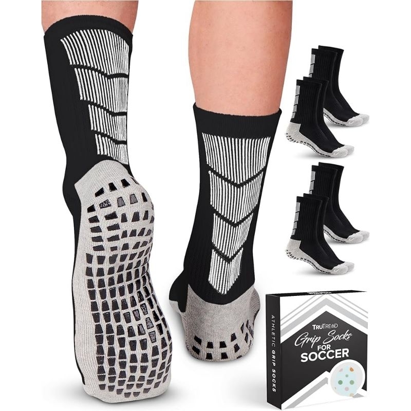 Non Slip Soccer Socks Mens 1 Pair Non Skid Grip Football