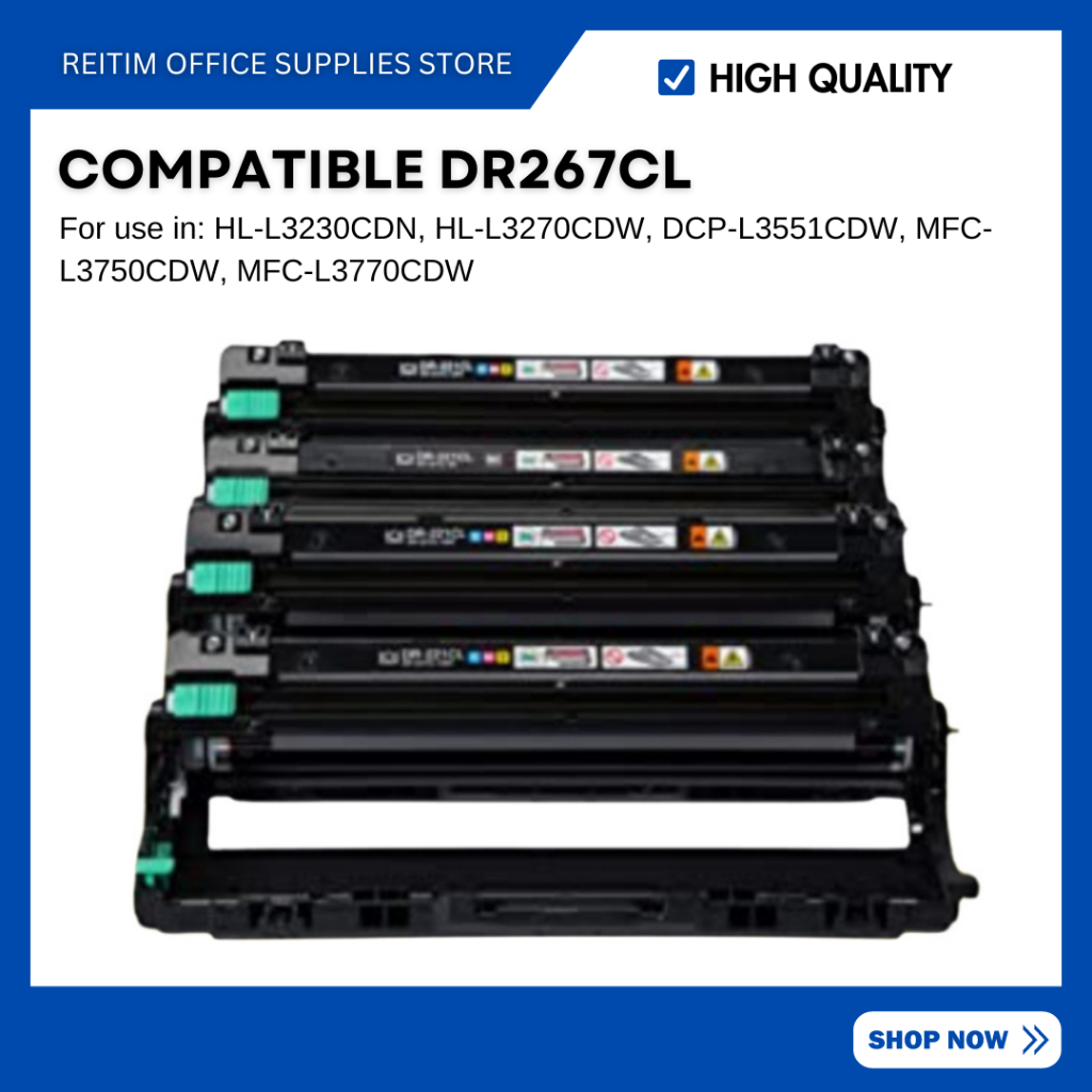 RTS 1 SET Compatible DR267CL DR263CL DR-267 DR-263 DR 267CL DR 263CL ...