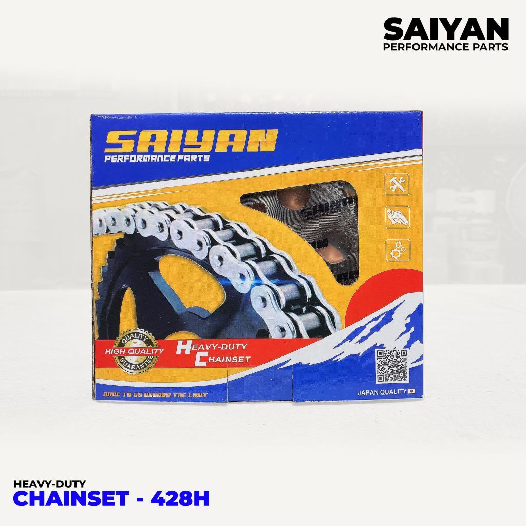 SAIYAN CHAINSET ( BARAKO / XRM ) | Shopee Philippines