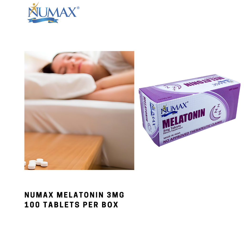 NUMAX MELATONIN 3 MG | Shopee Philippines