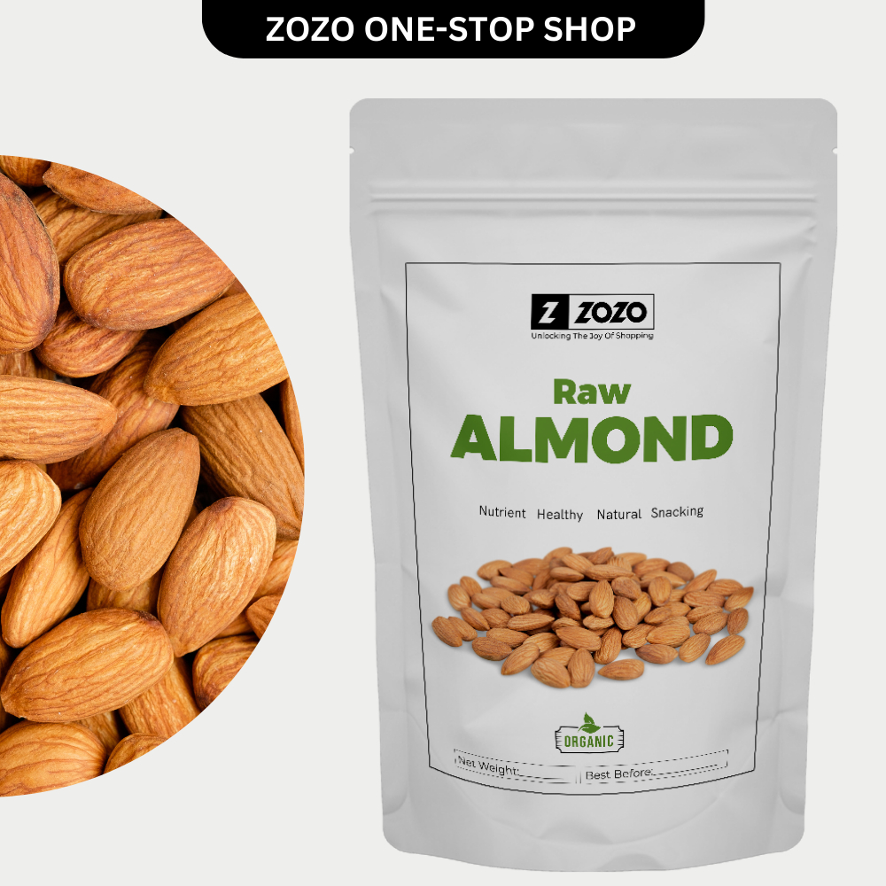 Premium Raw Almonds - Crunchy, Nutritious, and Heart-Healthy Snack ...
