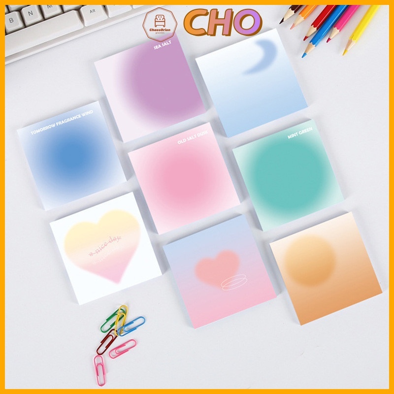 CHO⭐Three Dimensional Post It Notes Student Note Paper Sticky Note Book ...