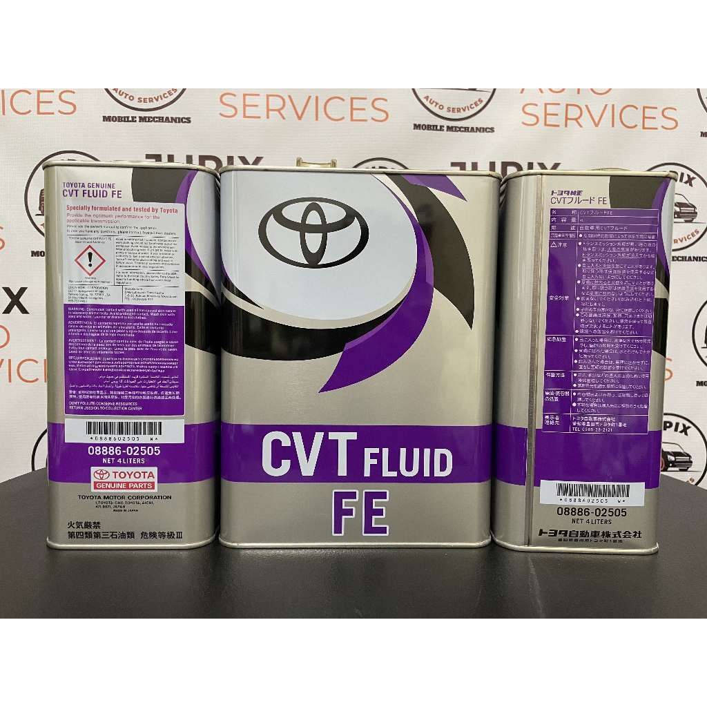 Toyota FE CVT Fluid 4 Liters (Continuously Variable Transmission ...