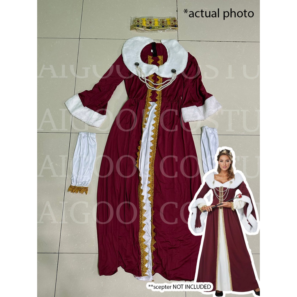 Costume for Adults My Other Me Medieval Queen M/L