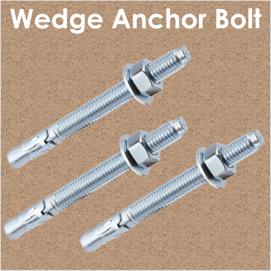 Wonder Makers Wedge Anchor Bolt M12,M16 | Shopee Philippines