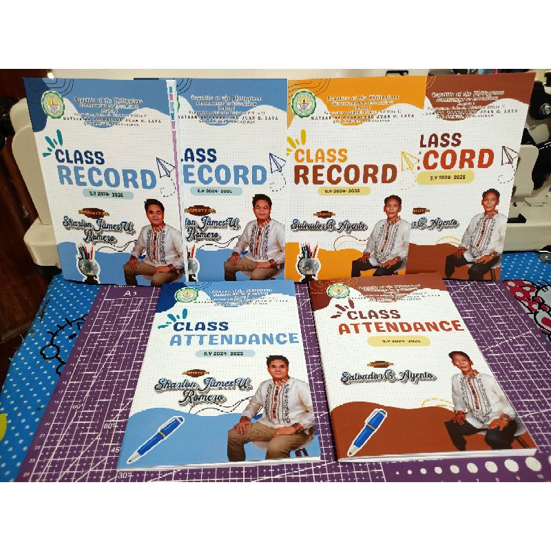 Class Record/ Class Attendance/ Meeting notes Personalize Plain cover ...