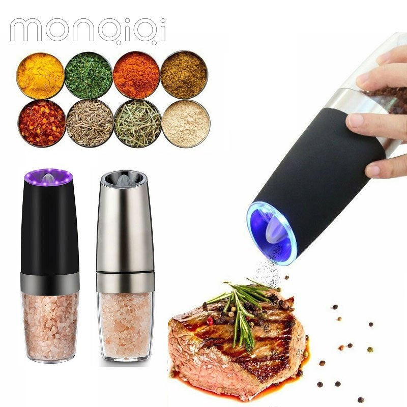 Grinding Bottle Electric Salt Pepper Grinder Electric Pepper Grinder ...