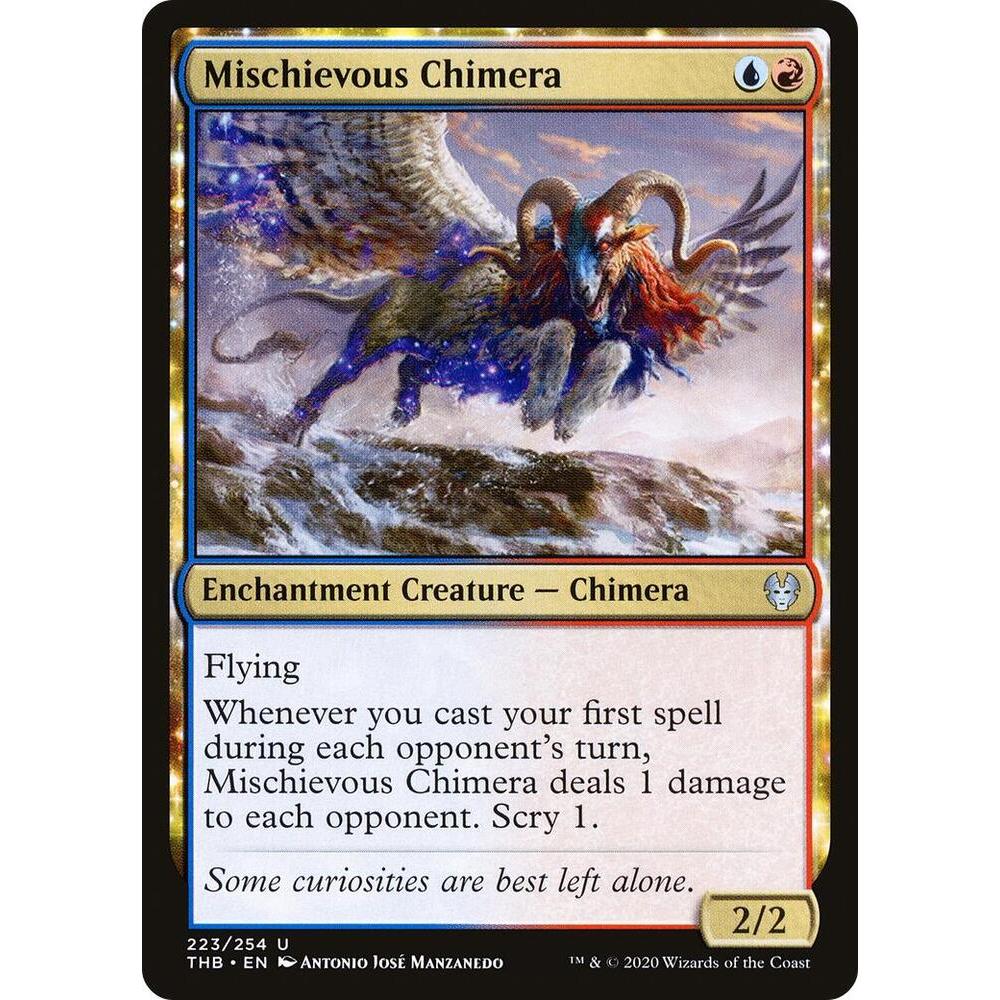 Mischievous Chimera - Theros Beyond Death (THB) MTG | Shopee Philippines