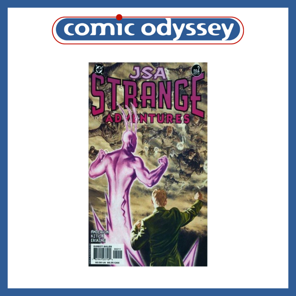 JSA STRANGE ADVENTURES #2 (2004) John Watson Regular Cover | Shopee ...