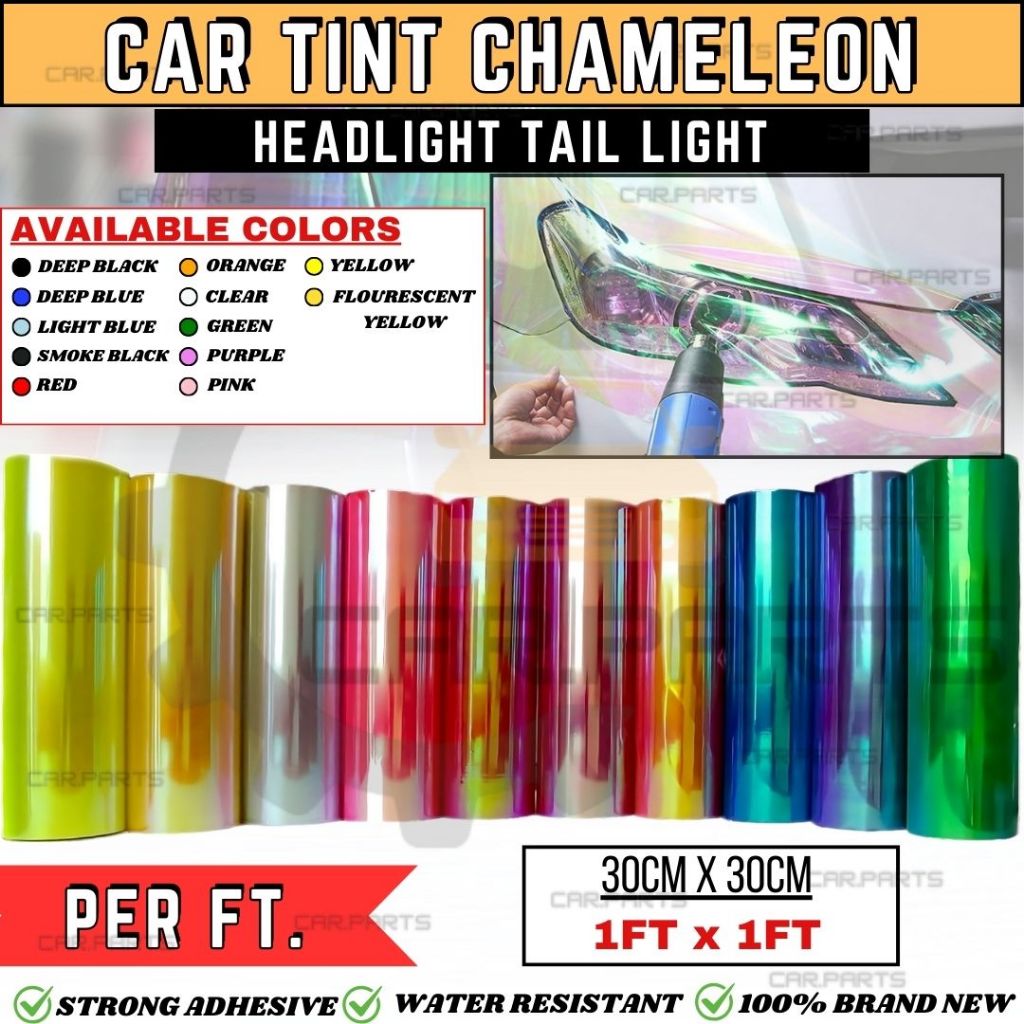 CP Car Motorcycle Tint Chameleon Headlight Taillight Vinyl Film Sticker ...