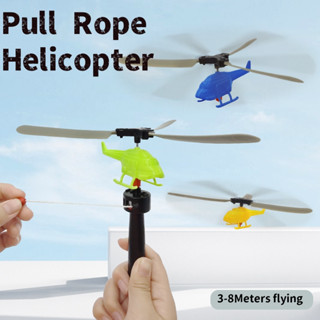 Helicopter on a wire toy clearance
