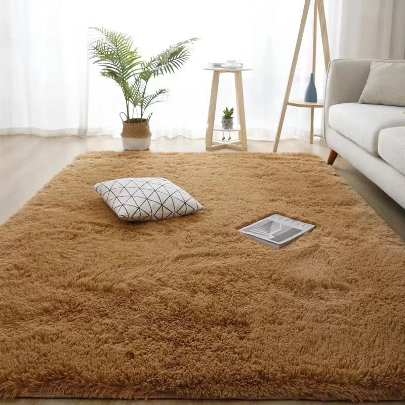150x180CM Home Living Fluffy Rugs Shaggy Dining Room Floor Home.Bedroom ...