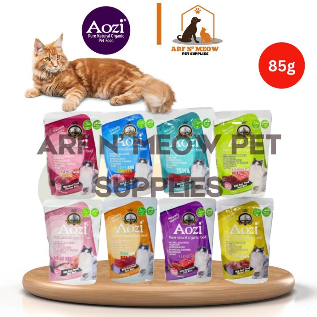 85g Aozi Cat Organic Wet Food Pouh Aozi Organic Kitten All Stages Cat ...