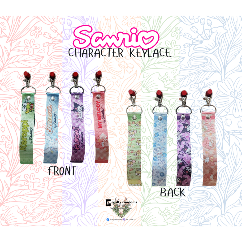 Customized Sanrio Character Keylace | Shopee Philippines