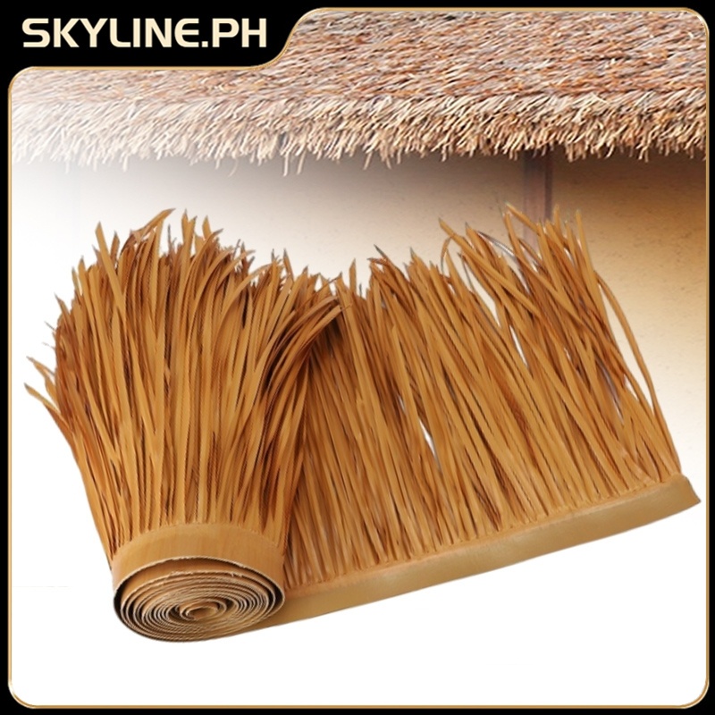 1M*50CM Simulated Artificial Thatched Hawaiian Decoration Fake Straw ...