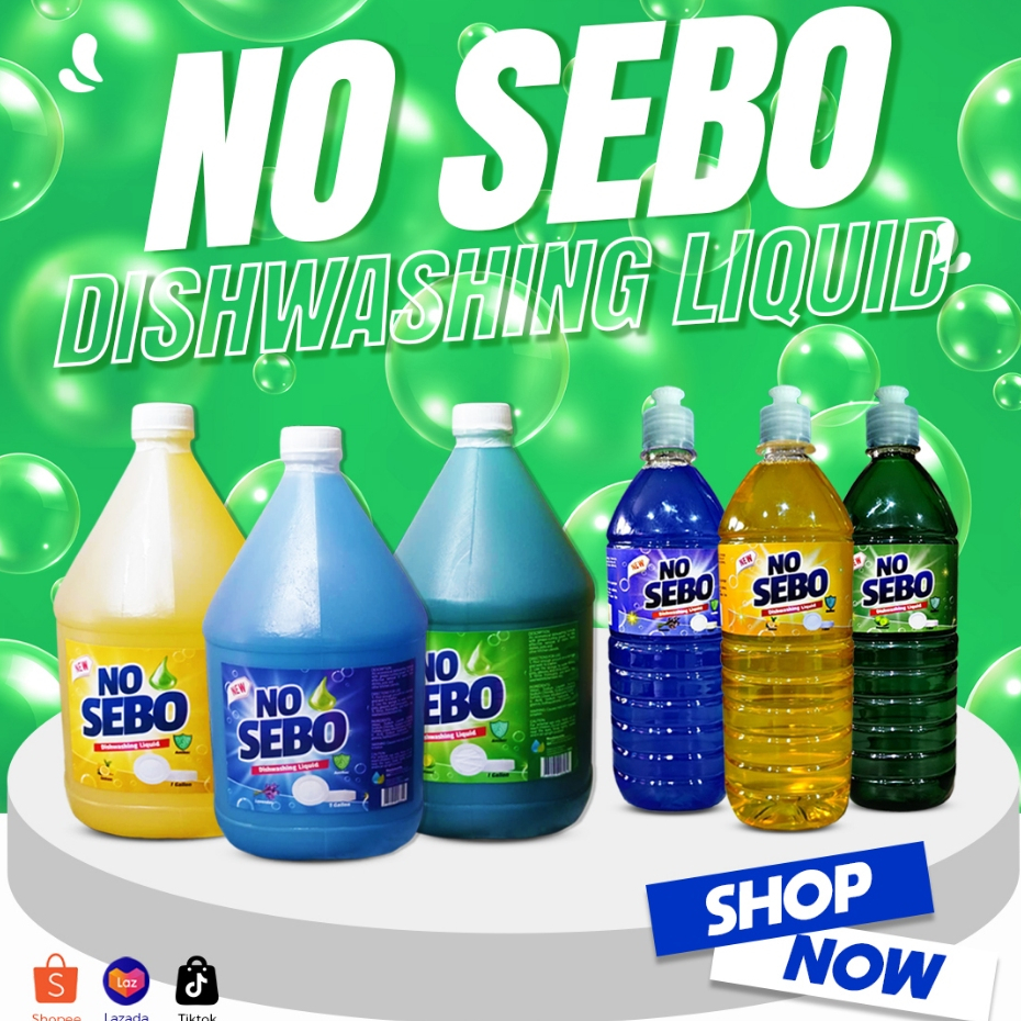 NO SEBO Dishwashing Liquid - Lemon Yellow - 1000ml / 1 Liter Bottle by ...