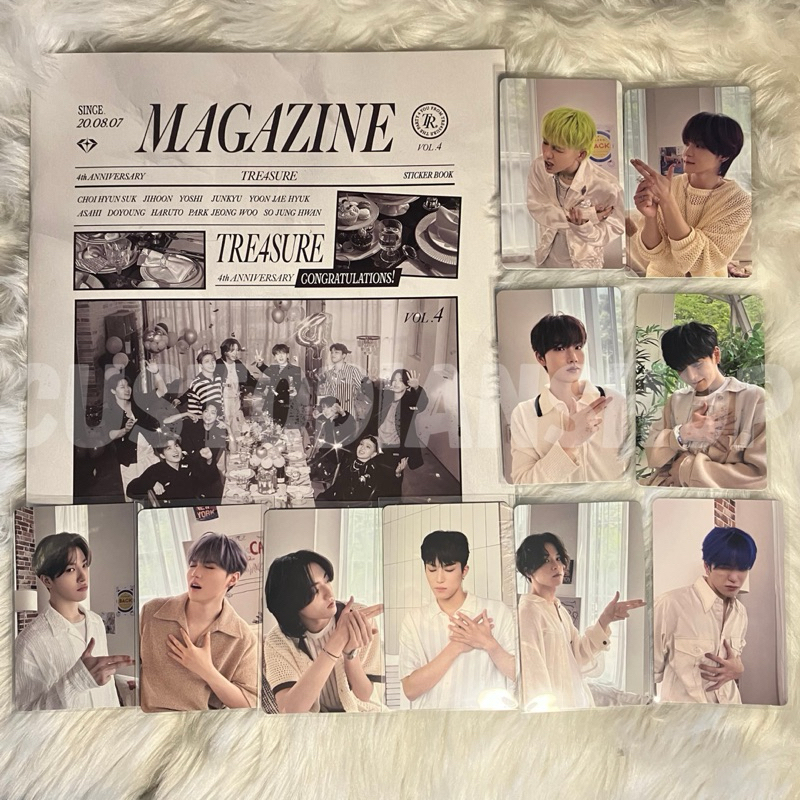 TREASURE アサヒ 4th ANNIVERSARY MAGAZINE