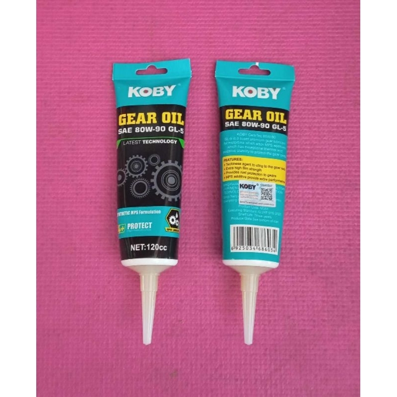 Koby Gear Oil SAE 80w90 120ml | Shopee Philippines
