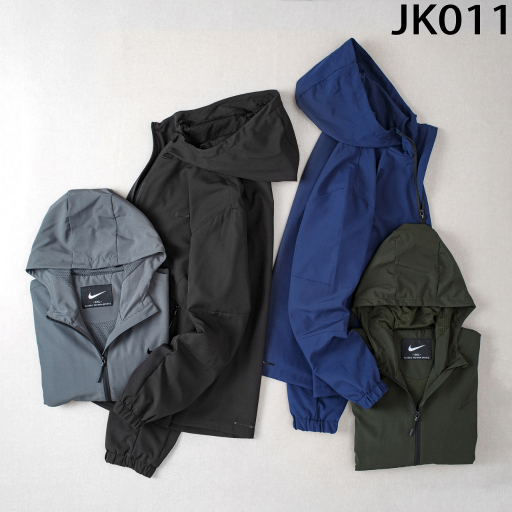Nike jacket Unisex Water Proof Hoodie Jacket - Sports Run Jacket Dri ...