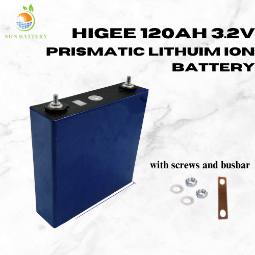(1pc PER ORDER) HIGEE 3.2V 120AH Lifepo4 Prismatic Phosphate ...