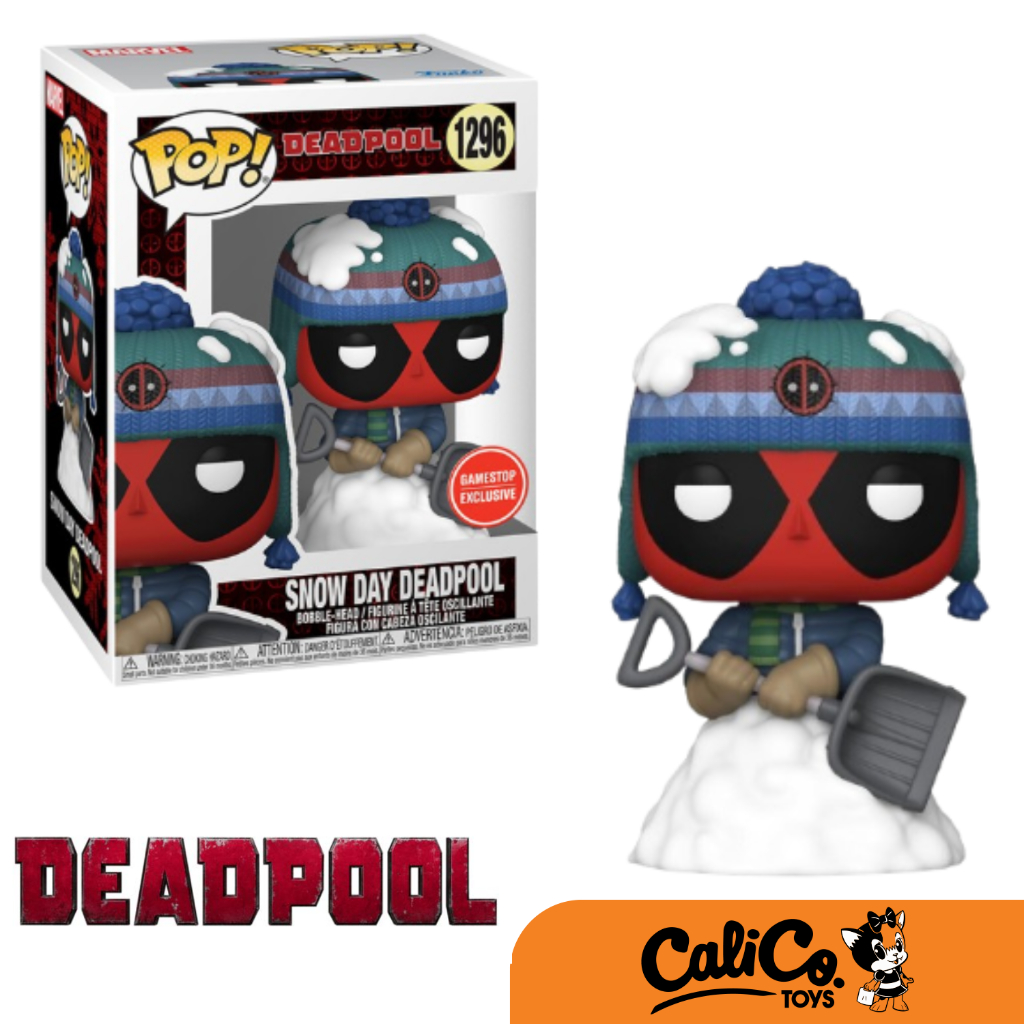 Funko POP! Marvel: Deadpool - Snow Day Deadpool (Gamestop Exclusive ...