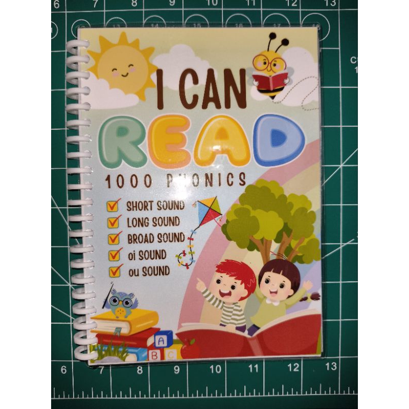 I CAN READ 1000 phonics reading booklet for beginner | Shopee Philippines