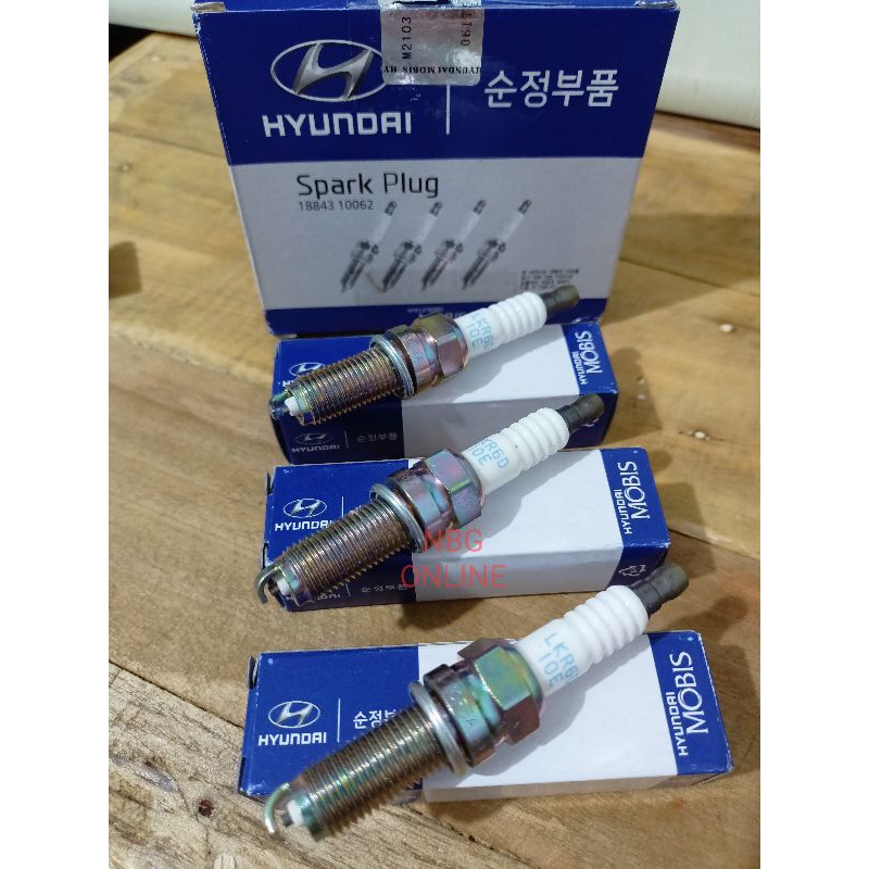 [3pcs] Spark plug Hyundai Eon /Kia Picanto 1.0 LKR6D10E Shopee