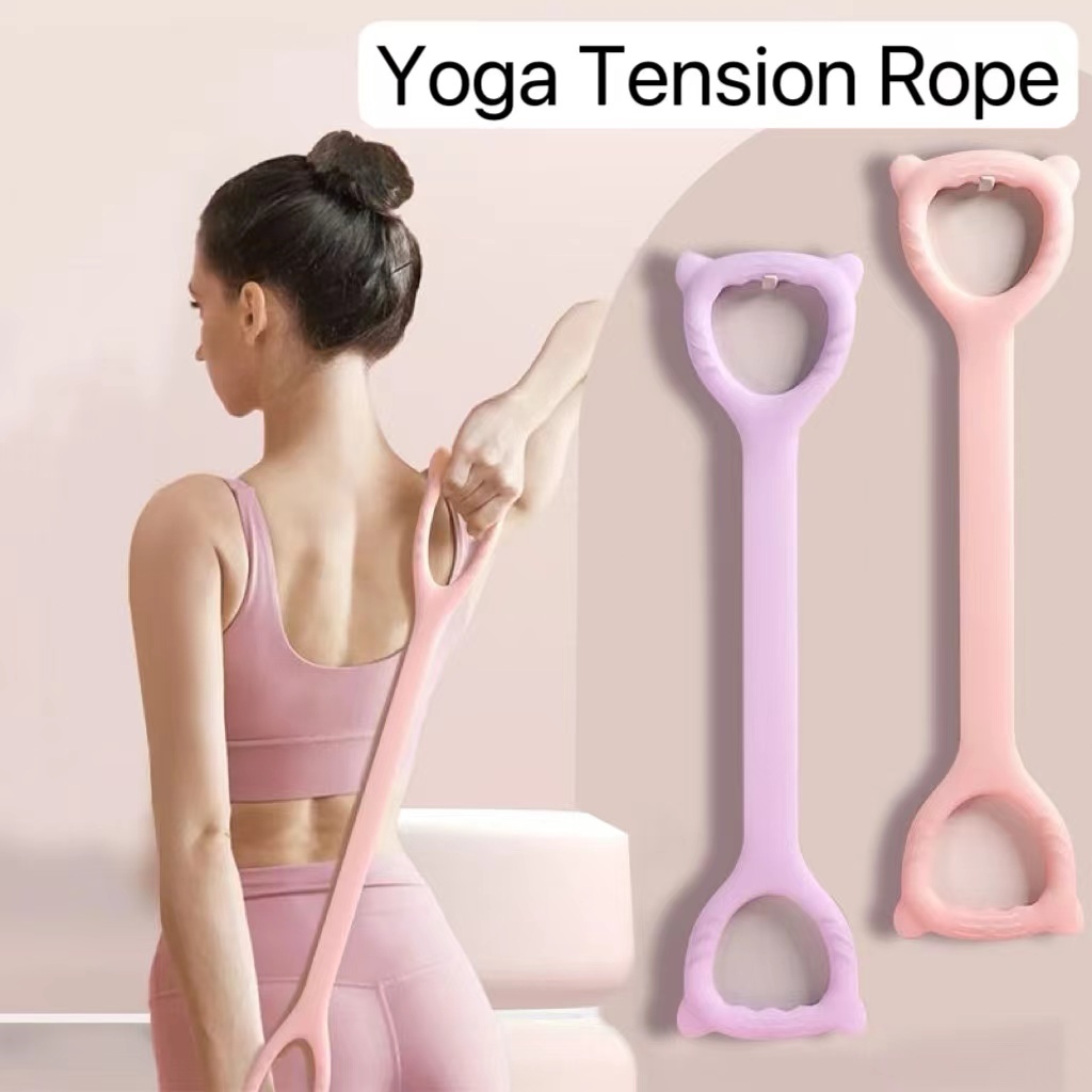 Multifunction Yoga Training Tension Rope /Elastic Tension Rope Gym ...