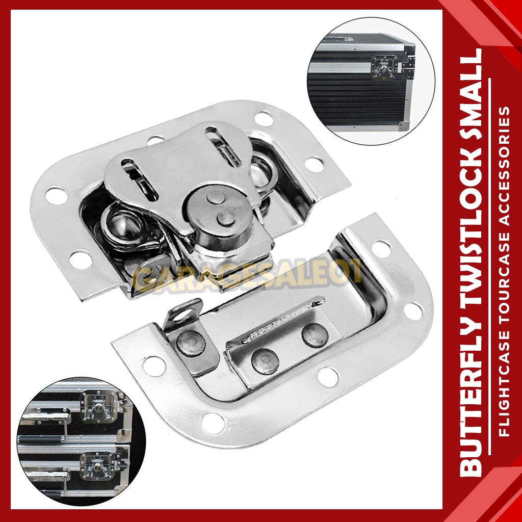 SMALL BUTTERFLY LATCH LOCK FLIGHT CASE TOUR CASE | Shopee Philippines