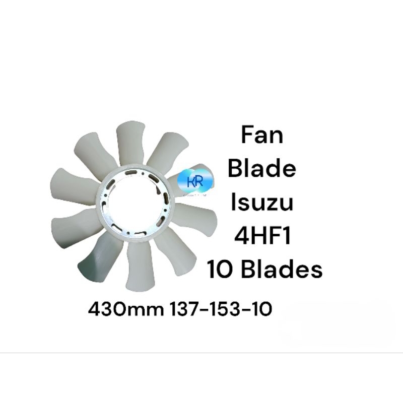 Radiator Fan Blade Isuzu 4HF1 ( 10 Blades ) | Shopee Philippines