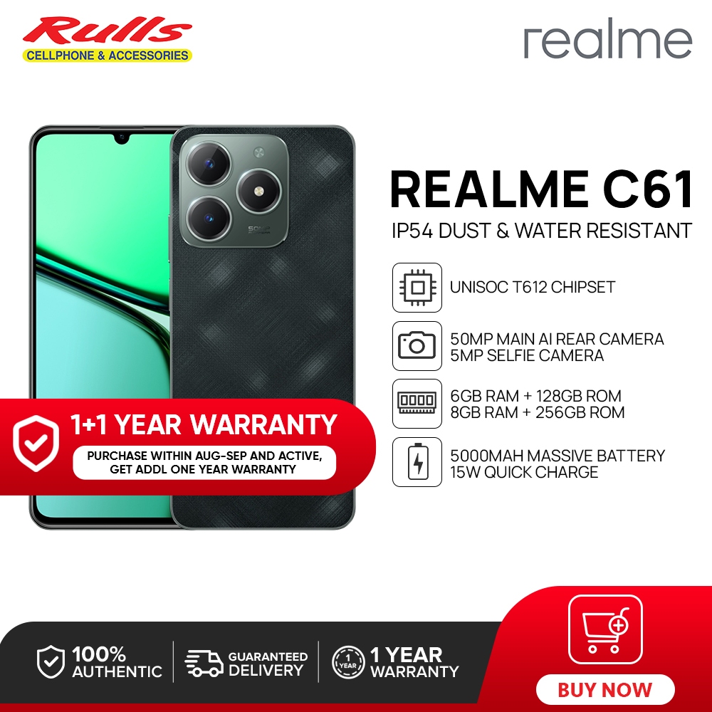 Realme C61 Phone Original 8GB_256GB Cellphone Big Sale Android 5G Brand ...
