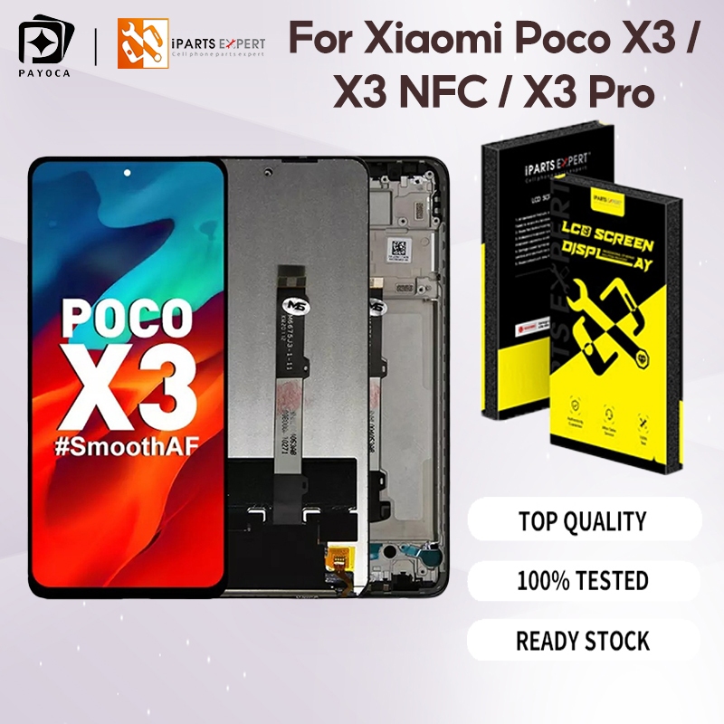 IPARTSEXPERT LCD For Xiaomi Poco X3 NFC Poco X3 Pro LCD Display Touch ...