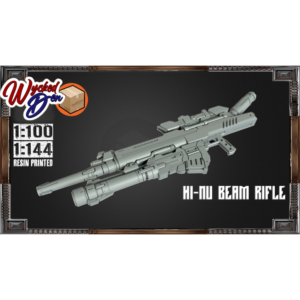 Wycked Den Hi-Nu Beam Rifle - Gundam | Shopee Philippines