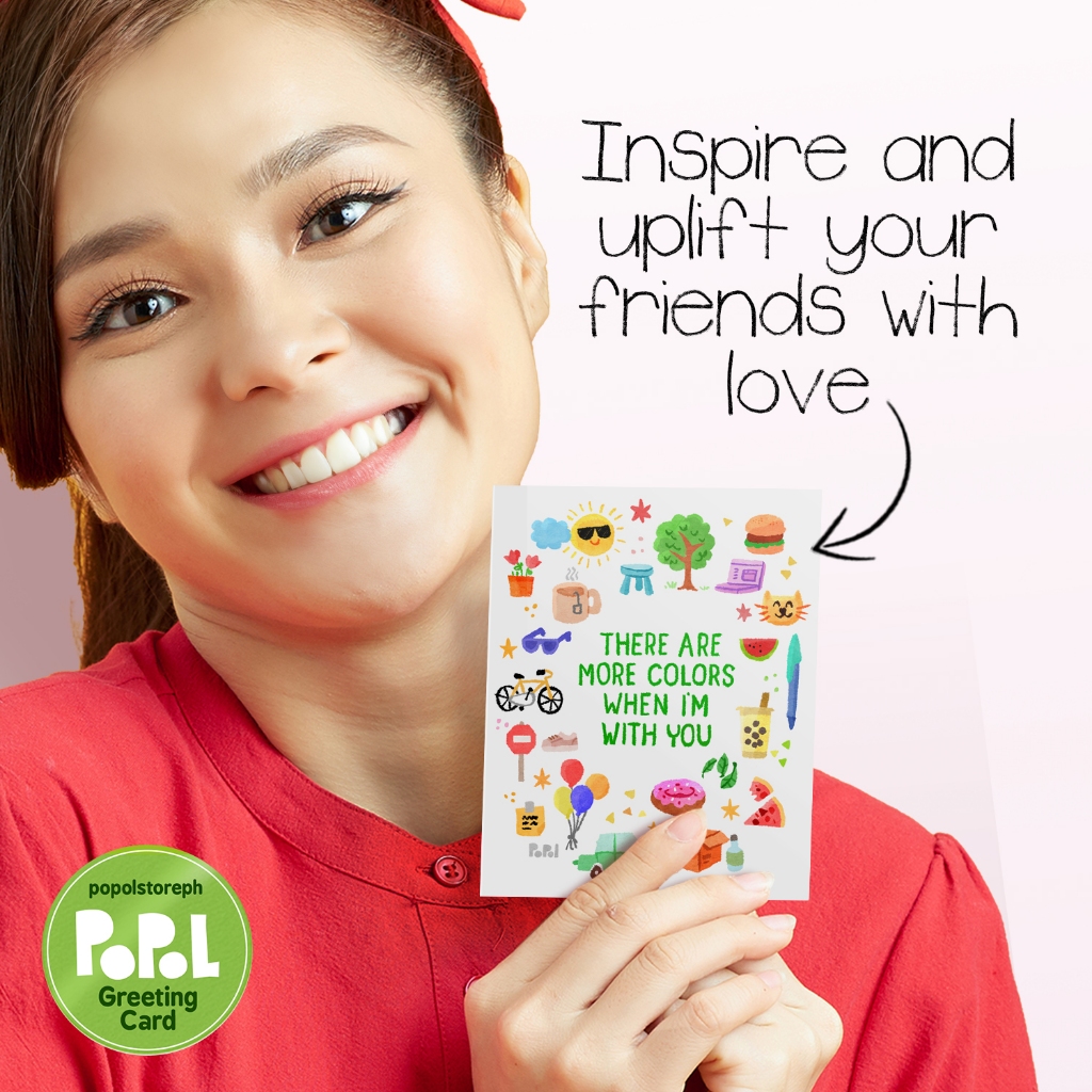 Popol - There Are More Colors Cute Sweet Greeting Love Card Boyfriend ...