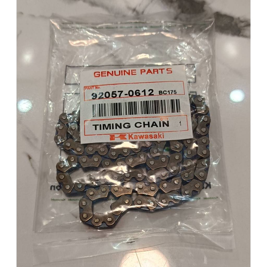 TIMING CHAIN KAWASAKI BARAKO 175 92057-0612 GENUINE 3*4*102L | Shopee ...