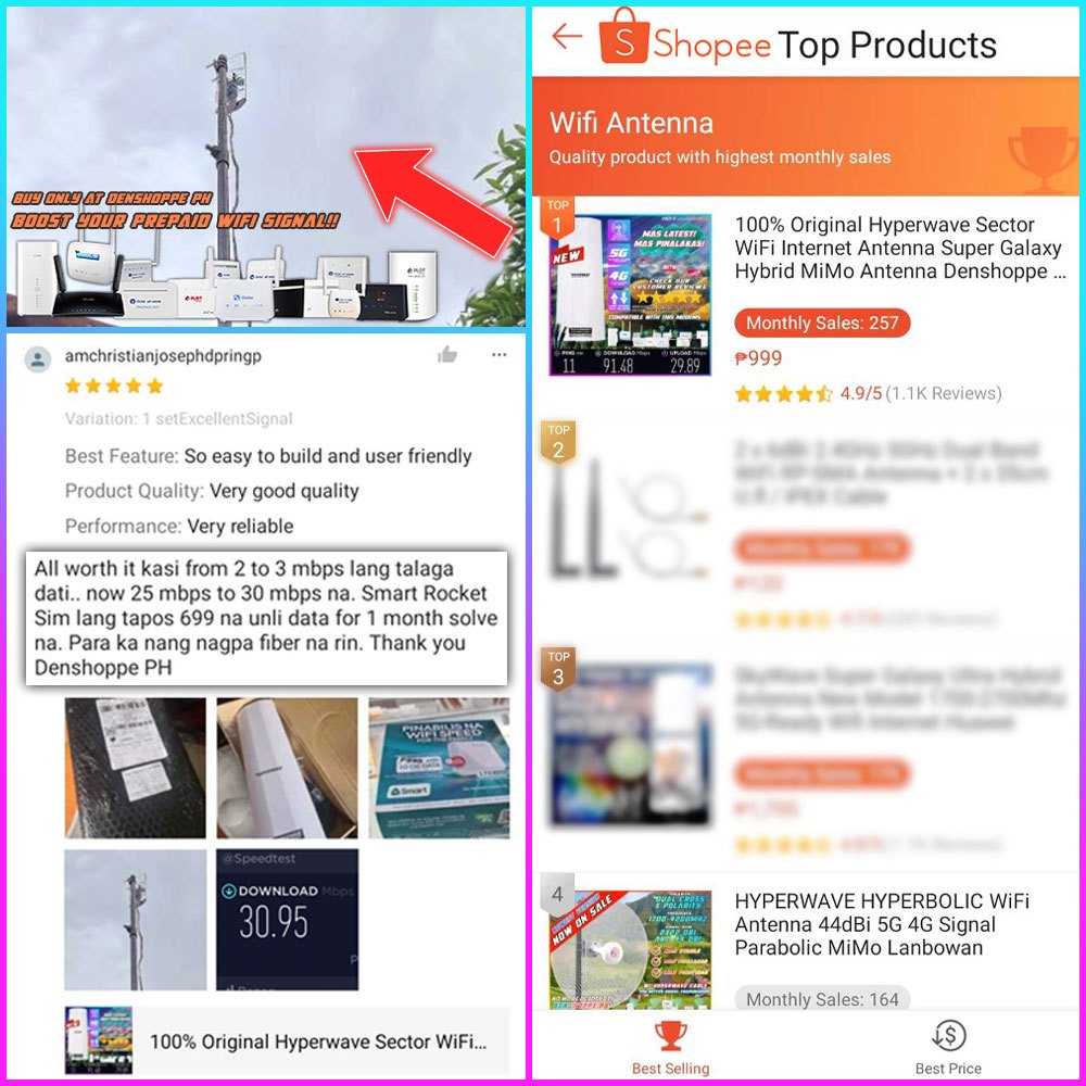 100% Original Hyperwave Sector WiFi Internet Antenna Super Galaxy ...