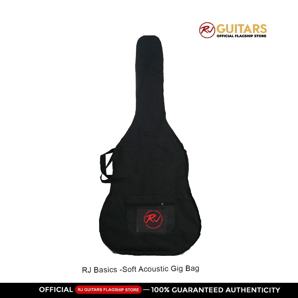 RJ Basics Soft Gig Bag with Red Logo | Shopee Philippines