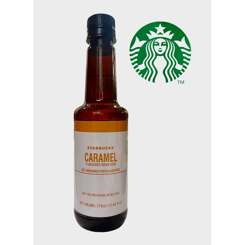 Starbucks Sweet Caramel Syrup - Rich Buttery Flavor For Coffee & Beverages