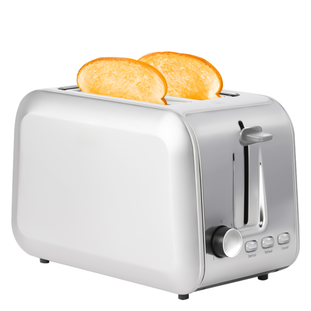 LAHOME 2-Slice Bread Bagel Toaster Automatic High-Lift Leve Gear Warm  Sandwich Golden Toast DSL415