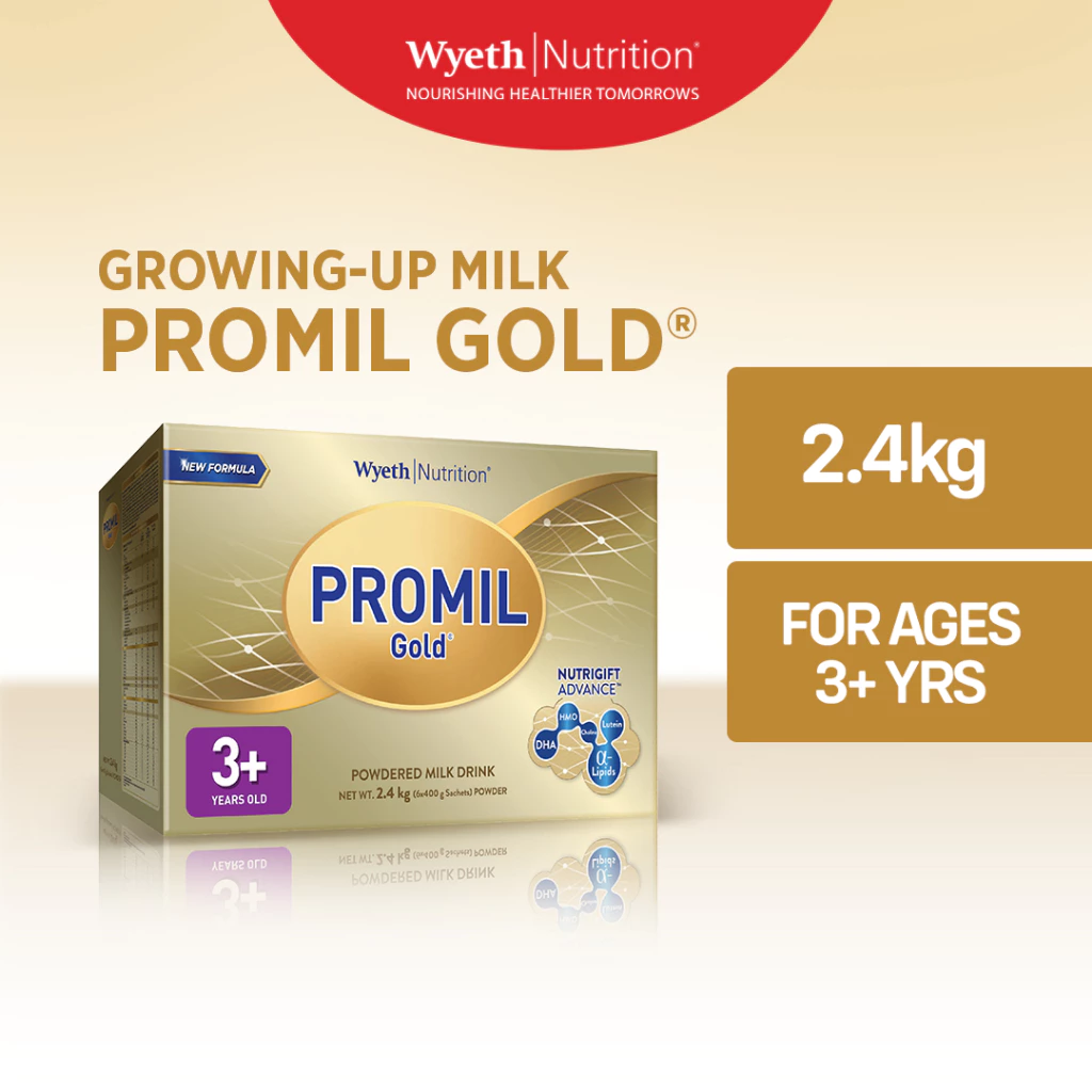 PROMIL GOLD FOUR Powdered Milk Drink for Pre-Schoolers 3 to 5 Years Old 2.4kg