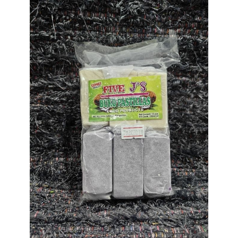 Buko Pastillas (Five J's) 330 grams | Shopee Philippines