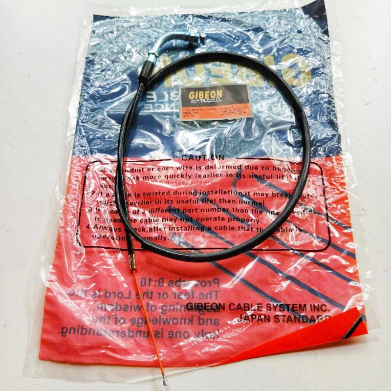 Gibeon throttle cable tmx 125 1pc. | Shopee Philippines